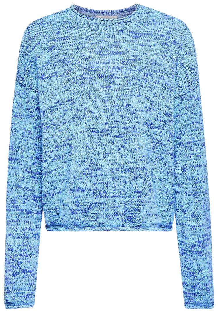 JW Anderson Space Dye Jumper Aqua