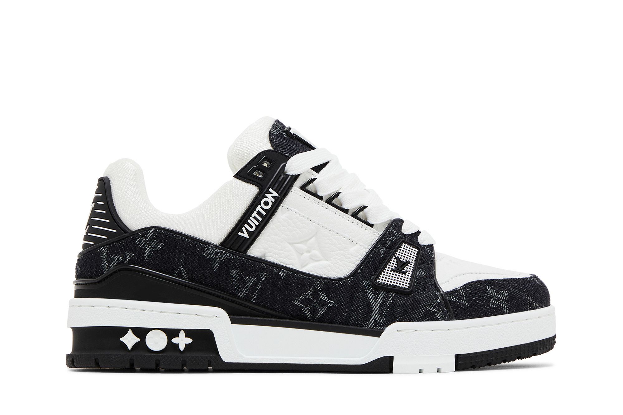 Buy Louis Vuitton Trainer 'Denim Noir' - 1A9JG6 | GOAT