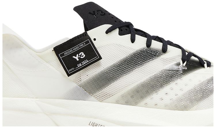 Adidas Y 3 Adizero Adios Pro 3 White