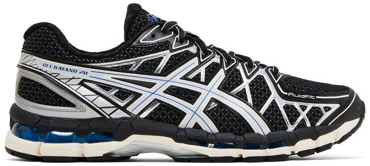 Asics Gel Kayano 20 Black Silver Blue