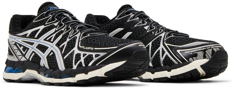 Asics Gel Kayano 20 Black Silver Blue