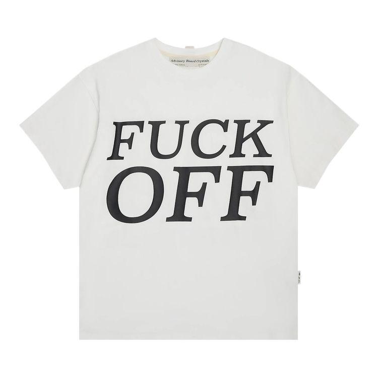 Advisory Board Crystals Youth Short Sleeve T Shirt White