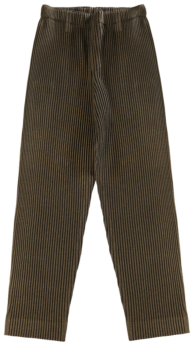Homme Plisse Issey Miyake Wool Like Light Pant Khaki