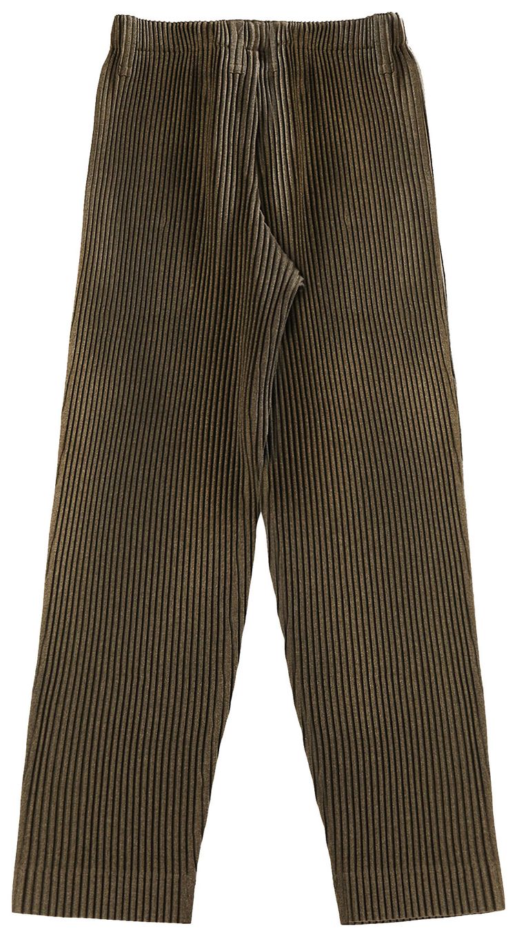 Homme Plisse Issey Miyake Wool Like Light Pant Khaki