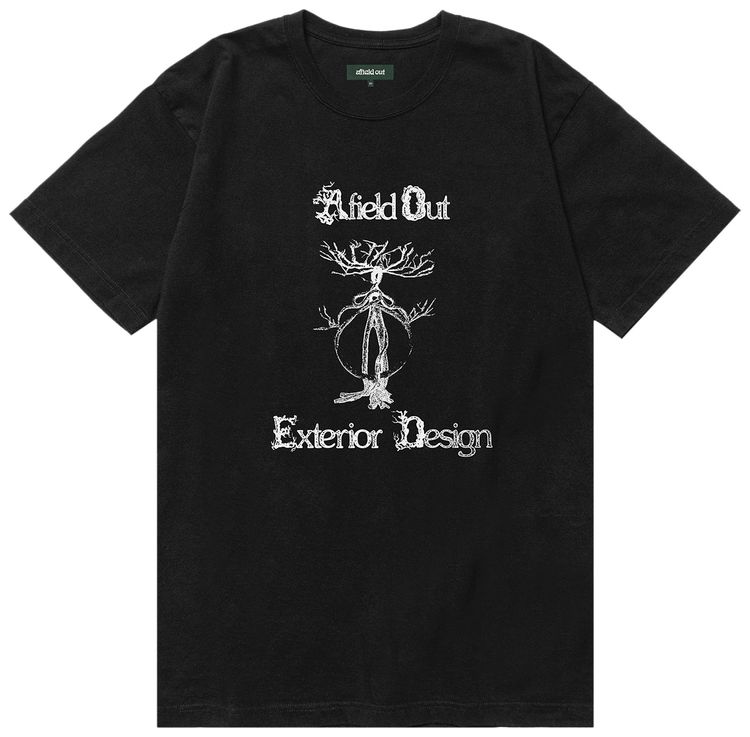 Afield Out Exterior T Shirt Black