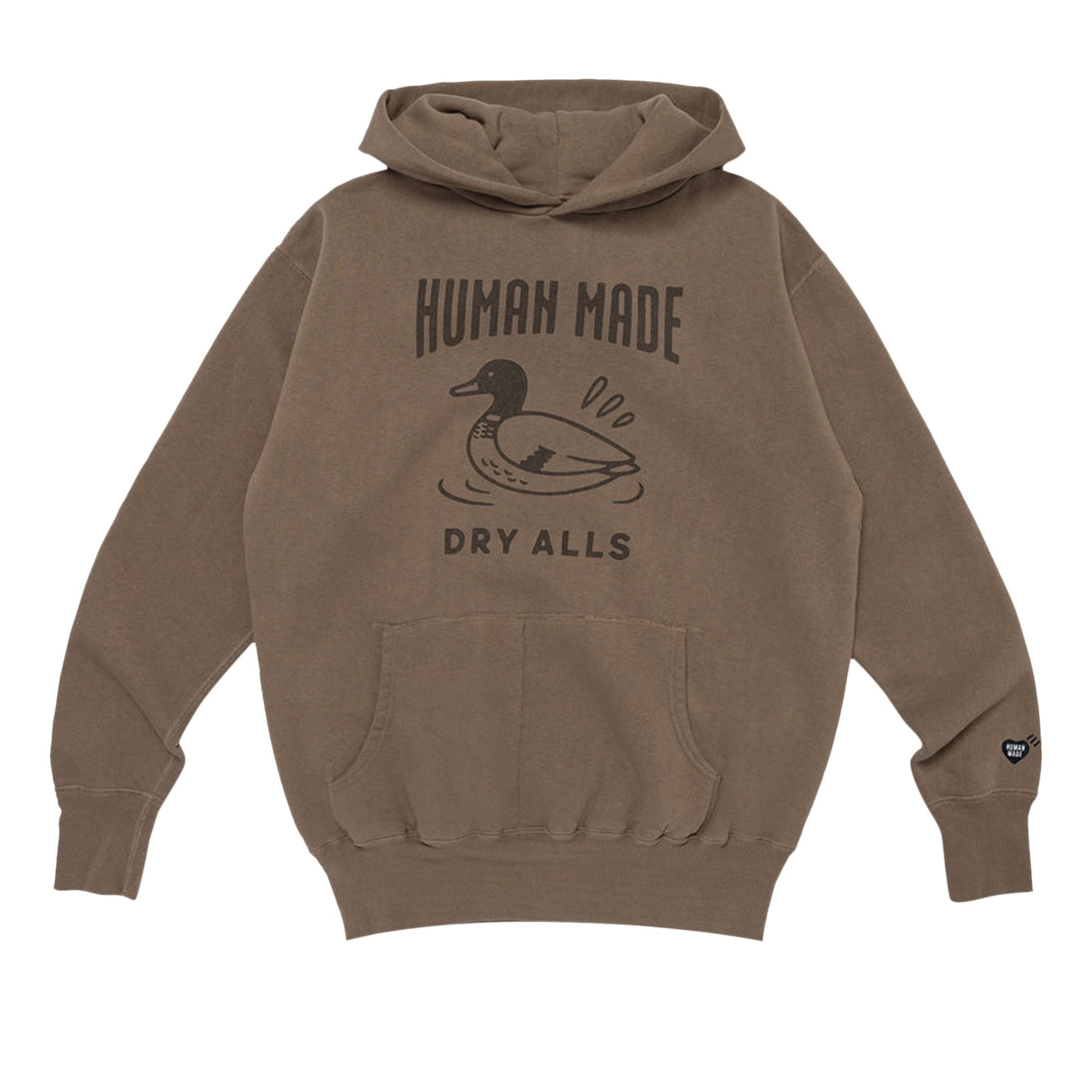Buy Human Made Tsuriami Hoodie 'Brown' - HM28CS040 BROW | GOAT CA