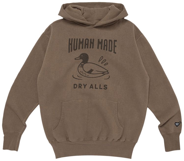 Human Made Tsuriami Hoodie Brown