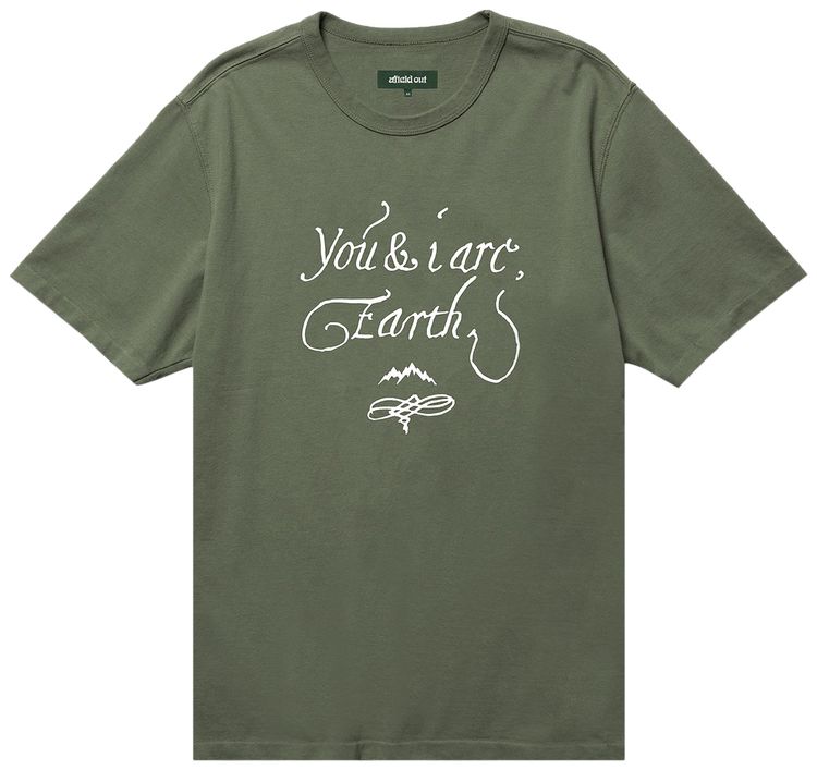 Afield Out Earth T Shirt Sage