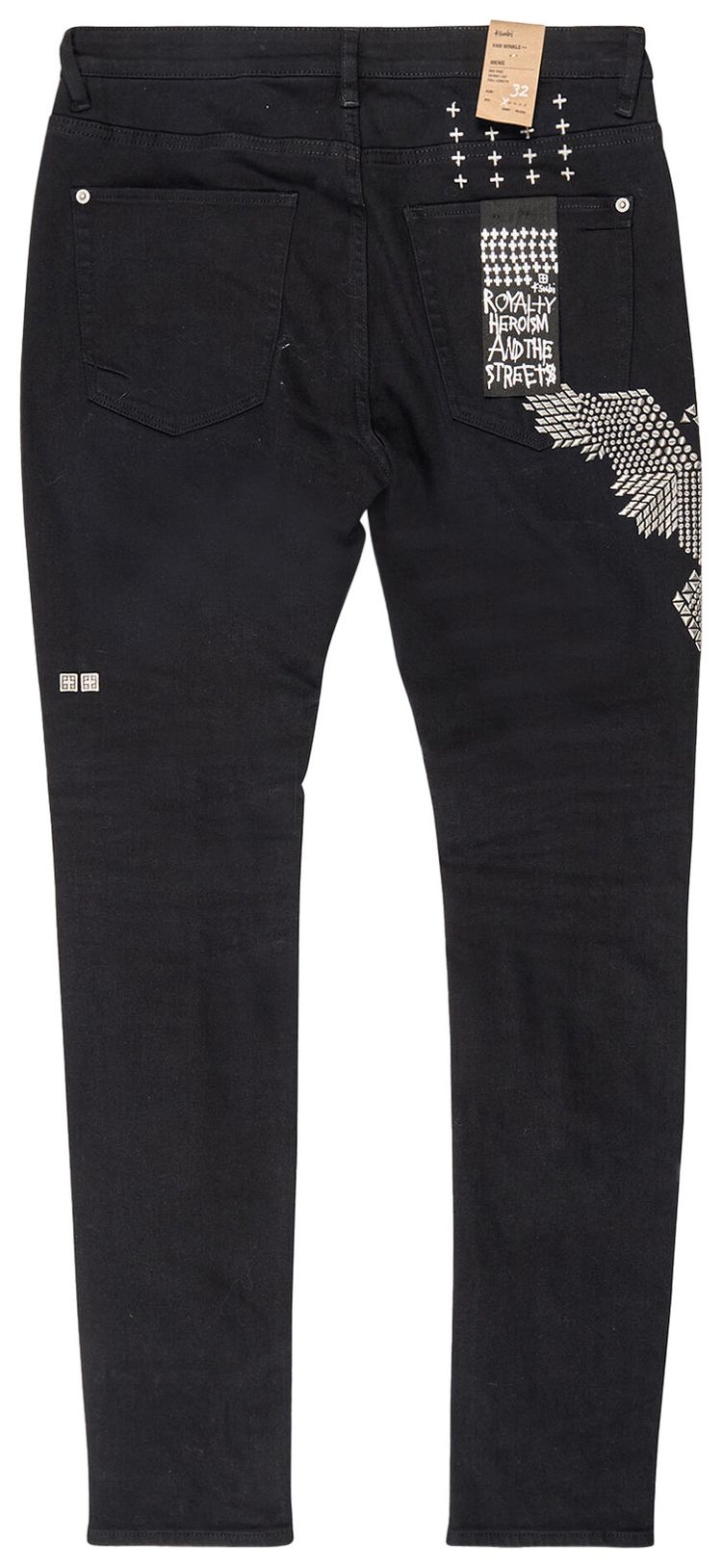 Ksubi Van Winkle Replica Eagle Jeans Black