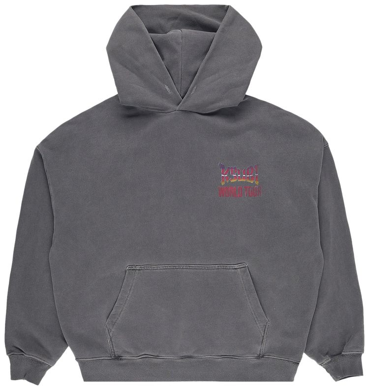 Ksubi Global Ekcess Hoodie Black Faded