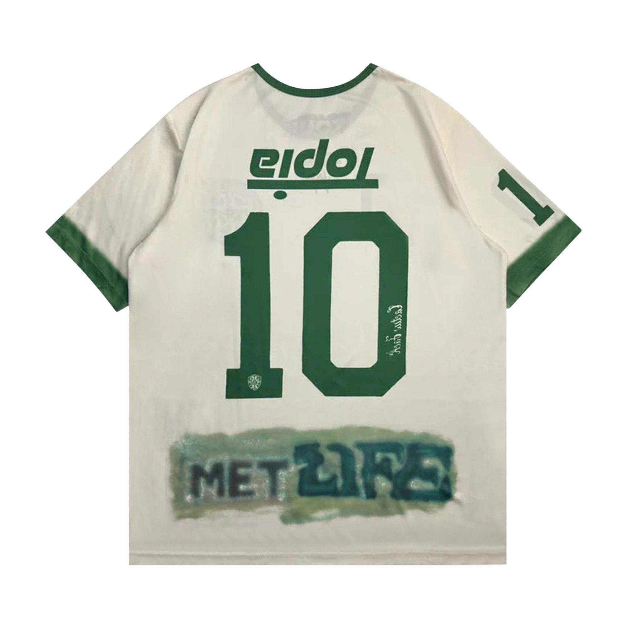 Buy Cactus Jack by Travis Scott Metlife Soccer Jersey 'White/Green