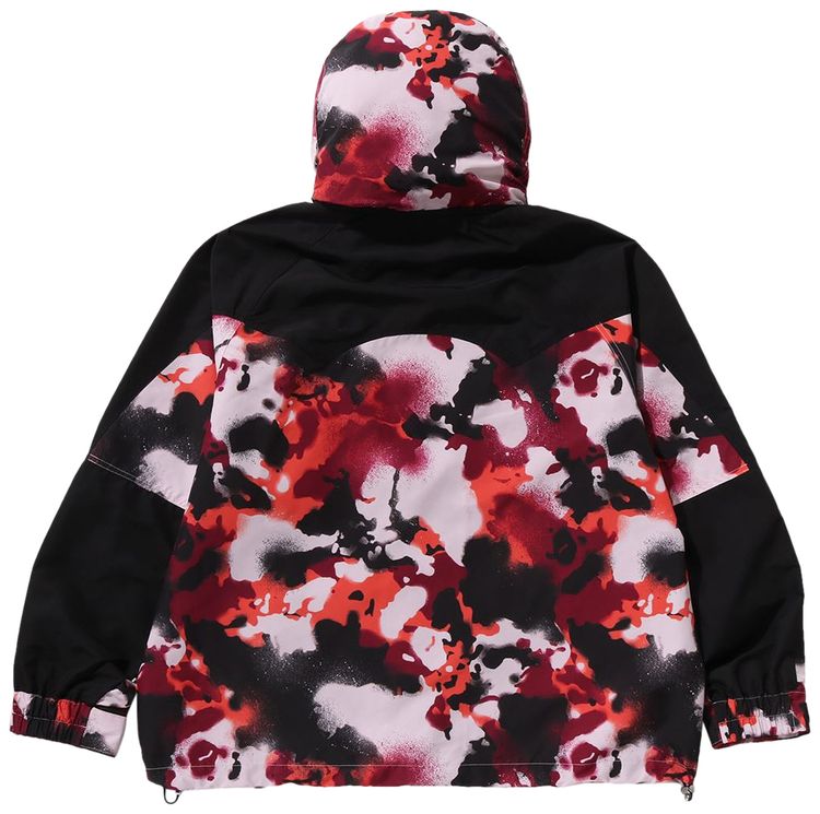 BAPE Map Camo Snowboard Jacket Red