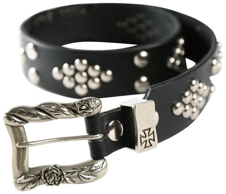 Enfants Riches Deprimes Stud Belt Black