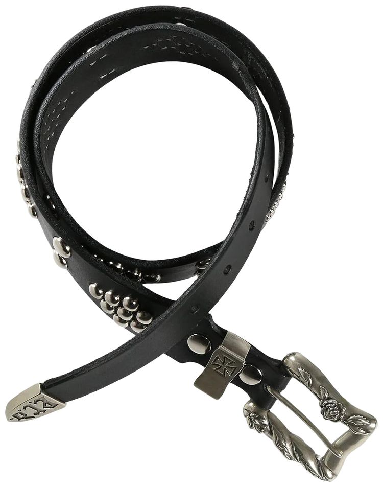 Enfants Riches Deprimes Stud Belt Black
