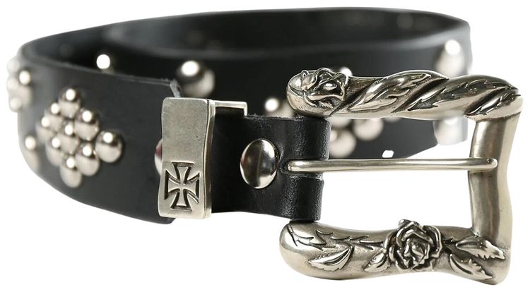 Enfants Riches Deprimes Stud Belt Black