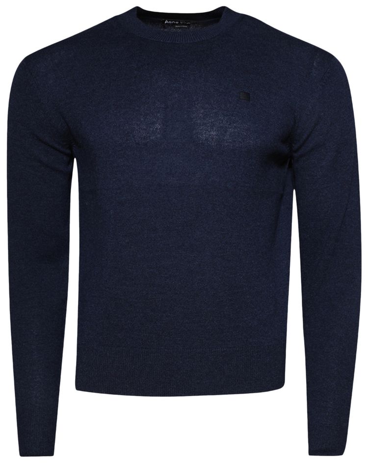 Acne Studios Yak Wool Jumper Navy Melange