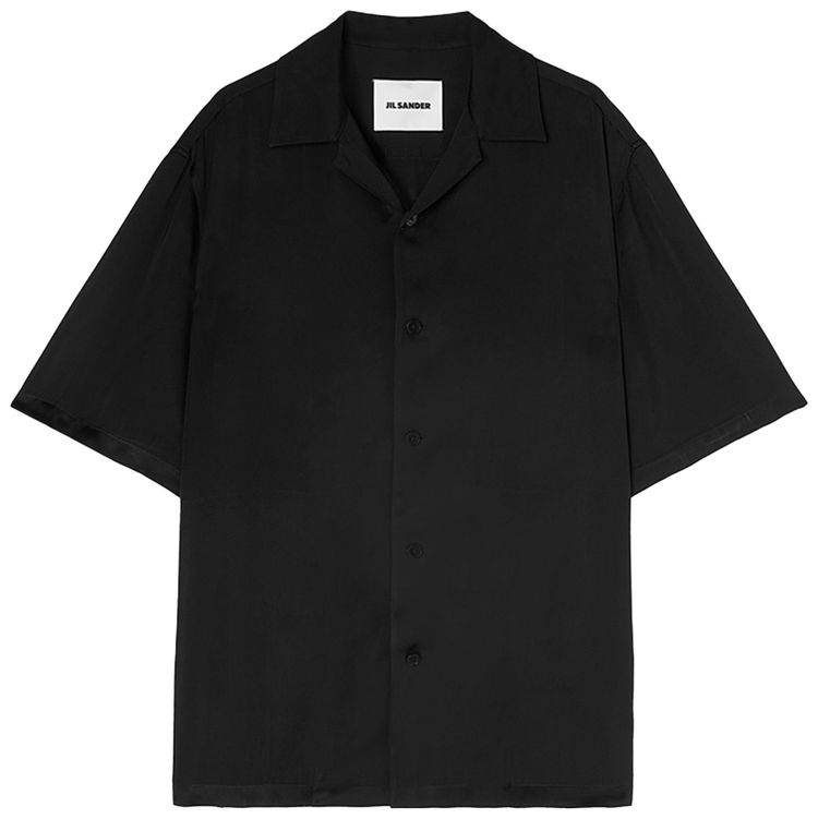 Jil Sander Short Sleeve Shirt Black