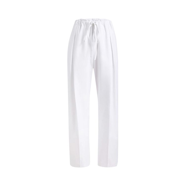 Khaite Trenton Pant White