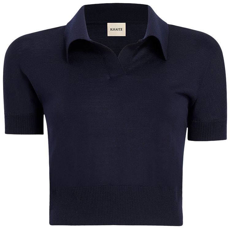 Khaite Morgane Top Midnight Navy