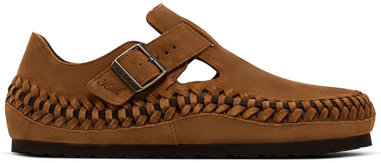 Kith x Birkenstock London Braided Mink Mocca
