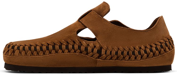 Kith x Birkenstock London Braided Mink Mocca
