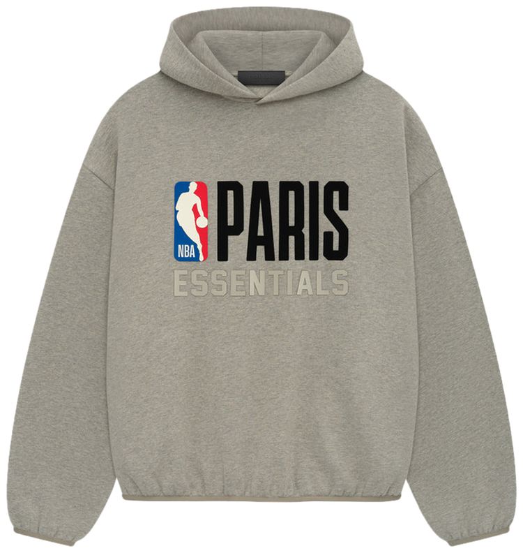 Fear of God Essentials x NBA Paris Hoodie Warm Heather