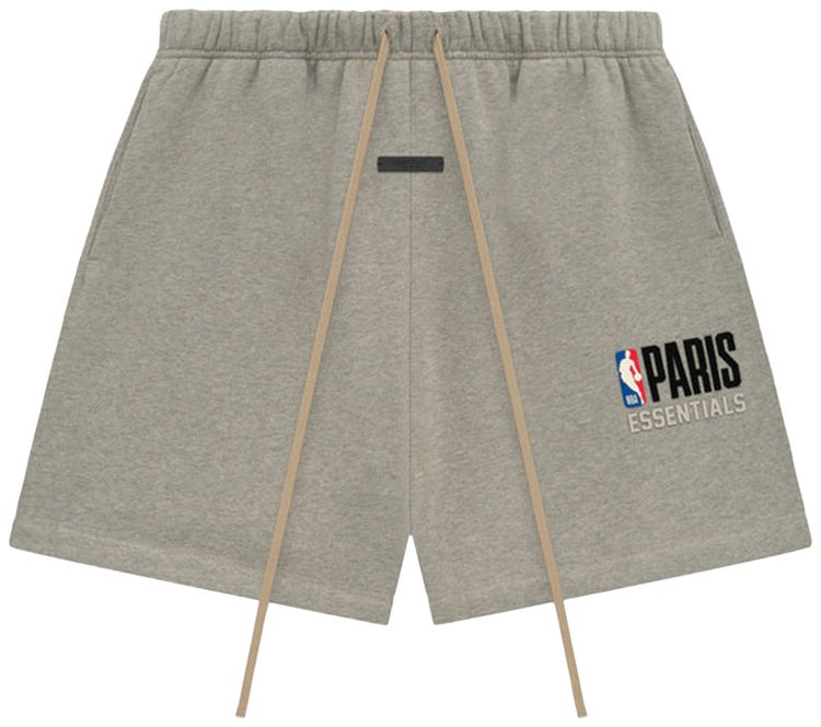 Fear of God Essentials x NBA Paris Sweatshorts Warm Heather