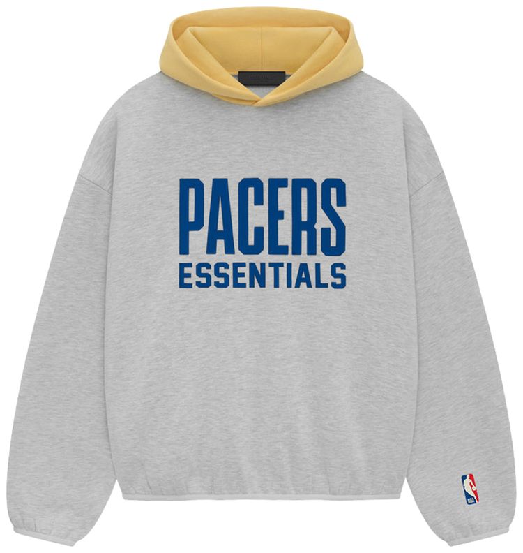 Fear of God Essentials x NBA Pacers Hoodie Light Heather Grey