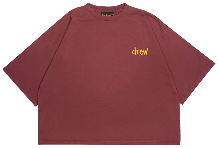 Drew House Scribble Boxy T Shirt Red