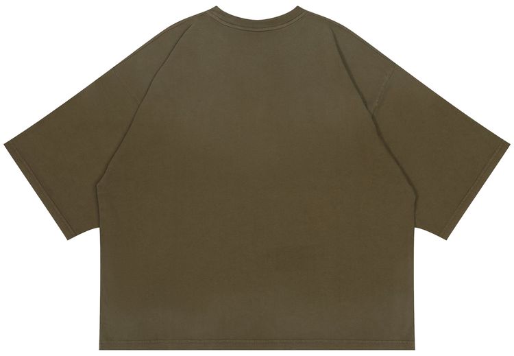 Drew House Scribble Boxy T Shirt Faded Olive