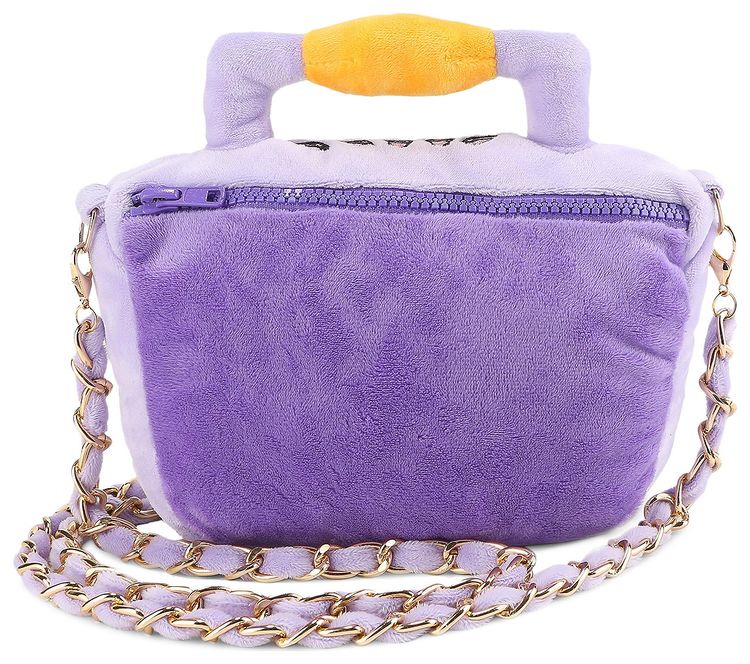Drew House Boombox Plush Purse Violet