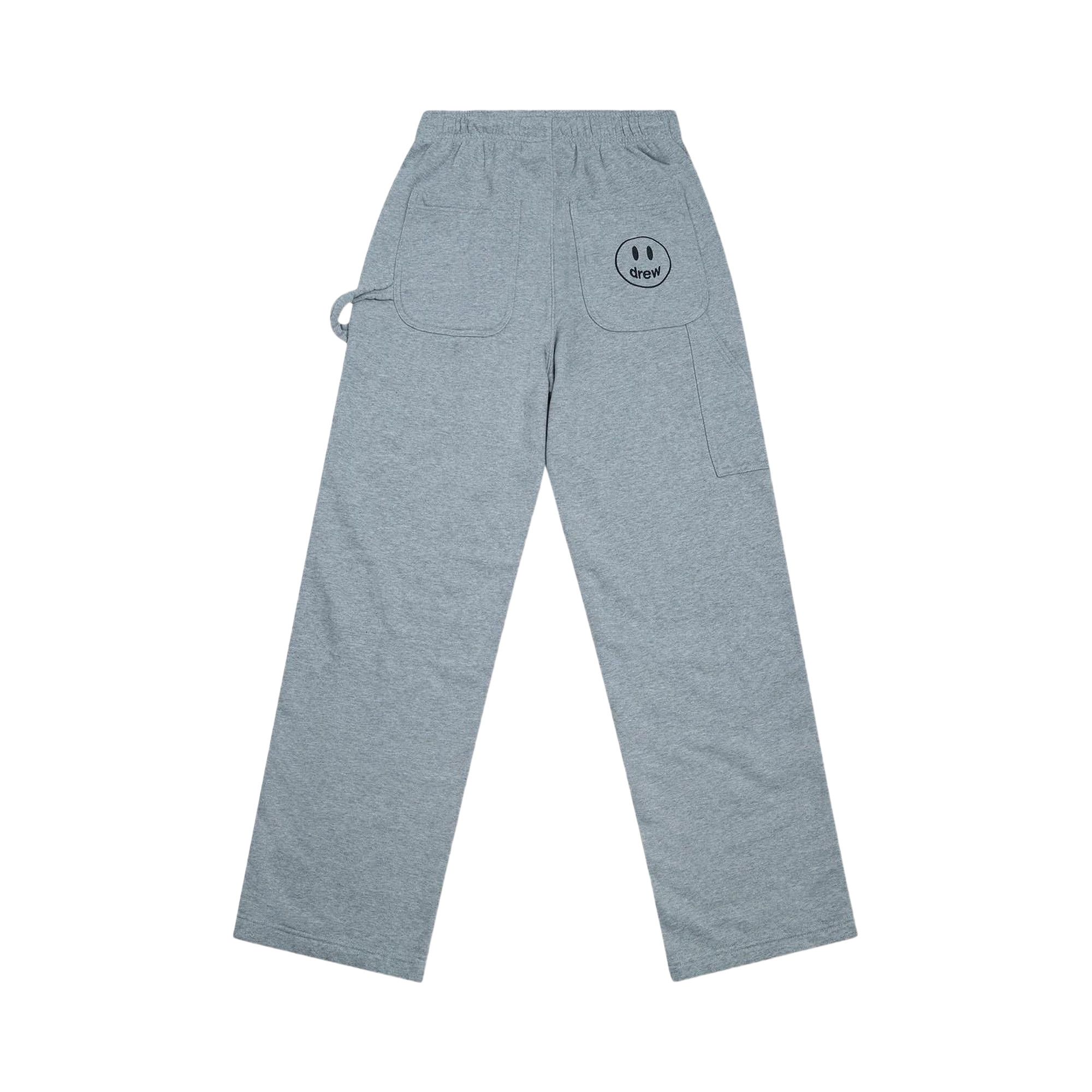 Buy Drew House Secret Carpenter Sweatpant 'Heather Grey' - DR SS22