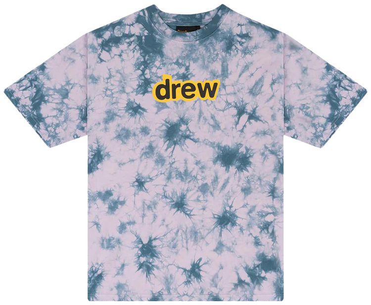 Drew House Secret Letter Short Sleeve Tee Lilac Tie Dye