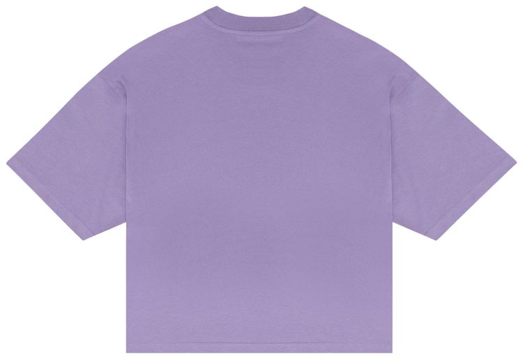 Drew House Secret Letter Square Drop Shoulder T Shirt Lavender Purple