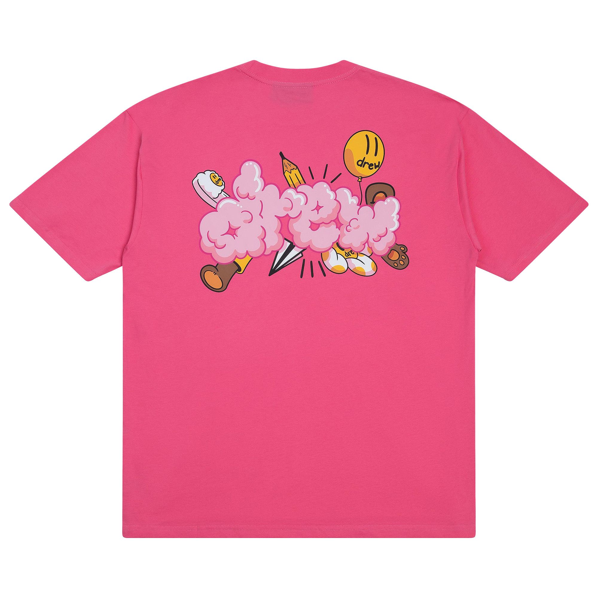 Buy Drew House Doodle Joy Tee 'Pink' - DR SS22 006 | GOAT