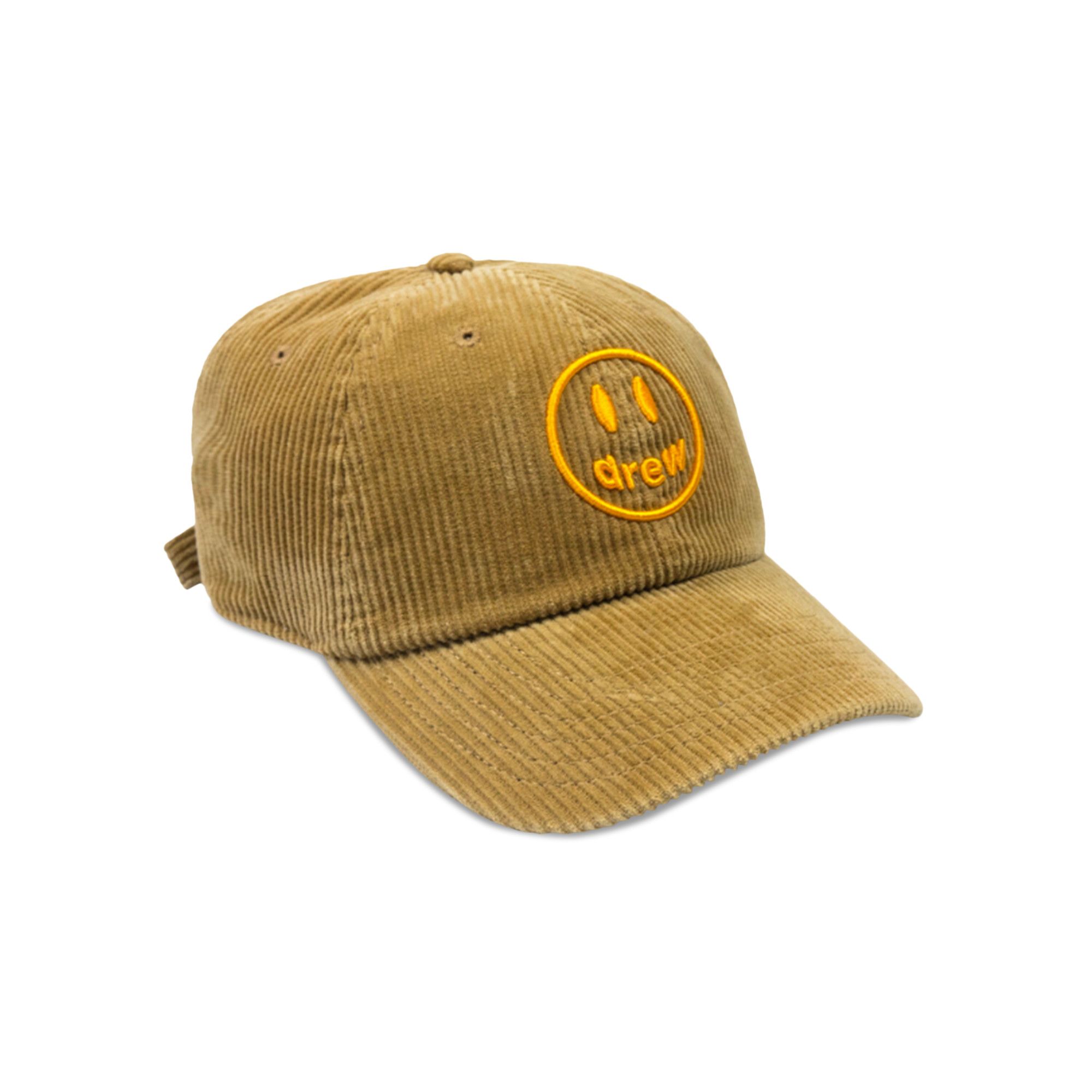 Buy Drew House Smiley Corduroy Dad Hat 'Reddish Brown' - DH C111