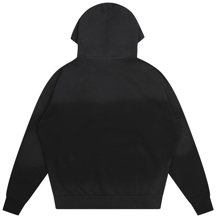 Drew House Hand Lettered Hooded Sweatshirt Faded Black