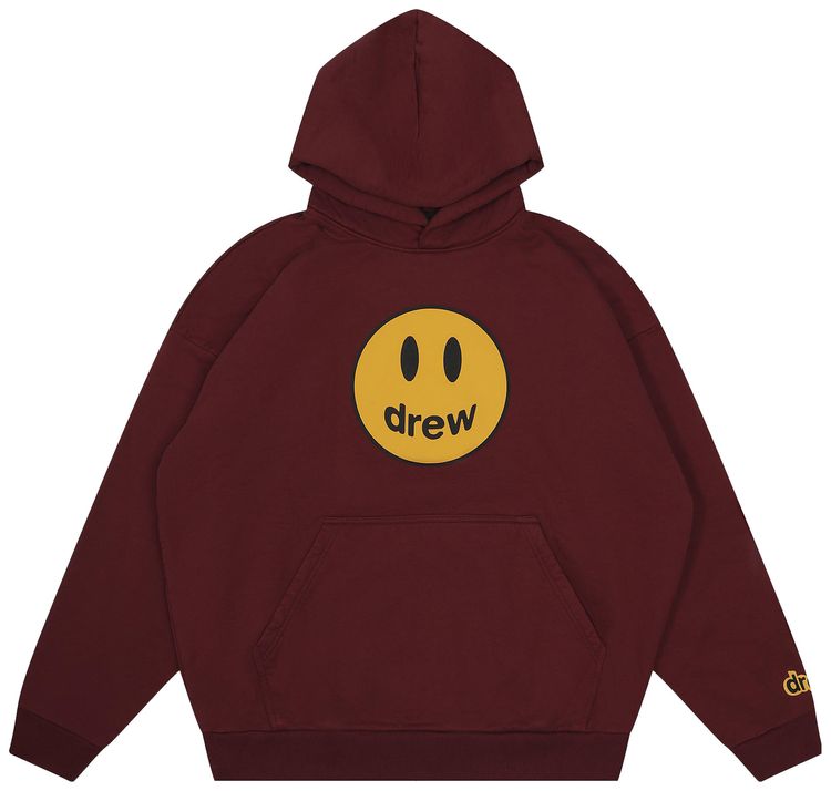 Drew House Mascot Oversized Hoodie Claret
