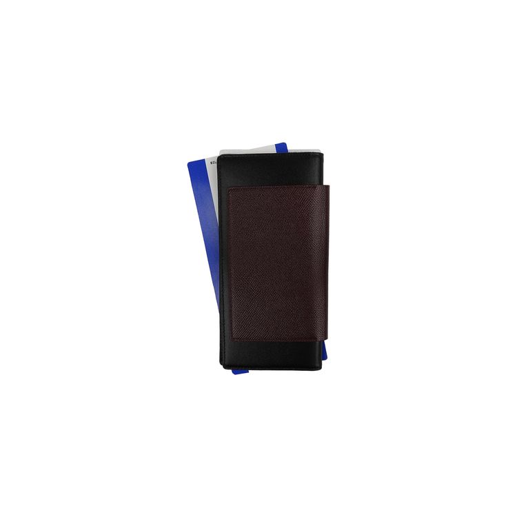 Balenciaga Passport Long Wallet Passport Burgundy