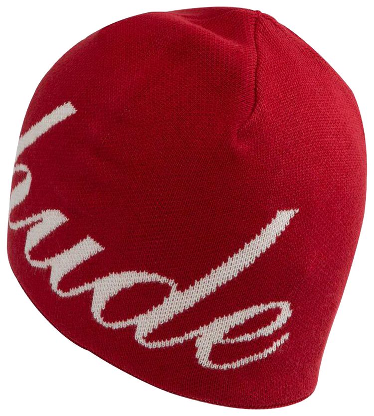 Rhude Script Beanie RedCream