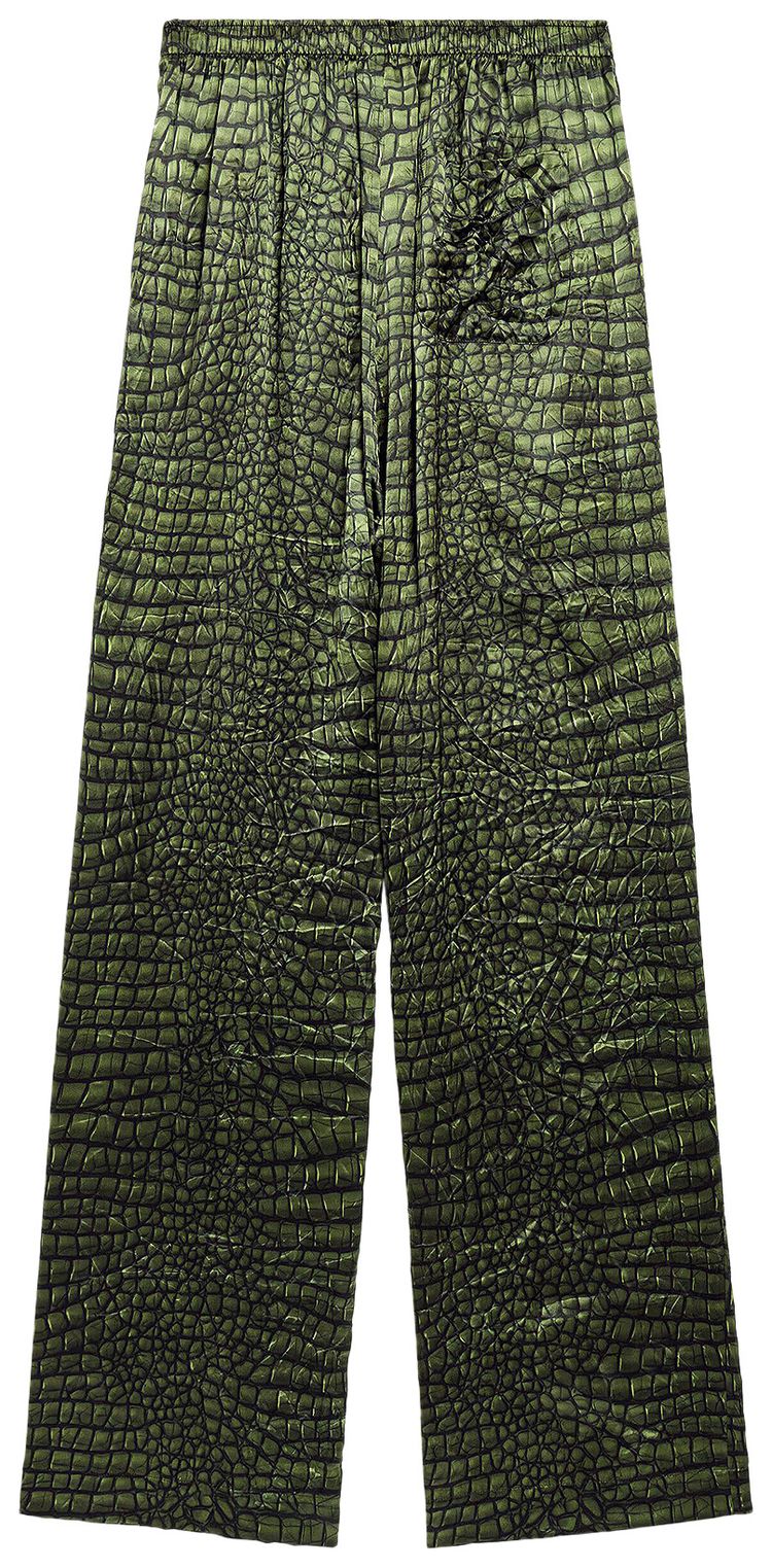 Balenciaga Pyjama Pants Green