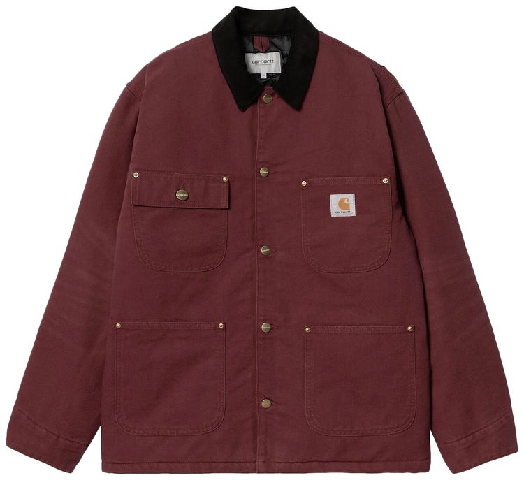 Carhartt WIP OG Chore Coat MalbecBlack