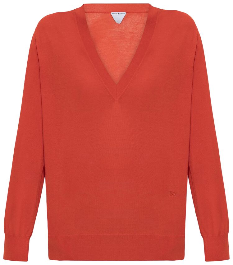 Bottega Veneta Cashmere Sweater Poppy