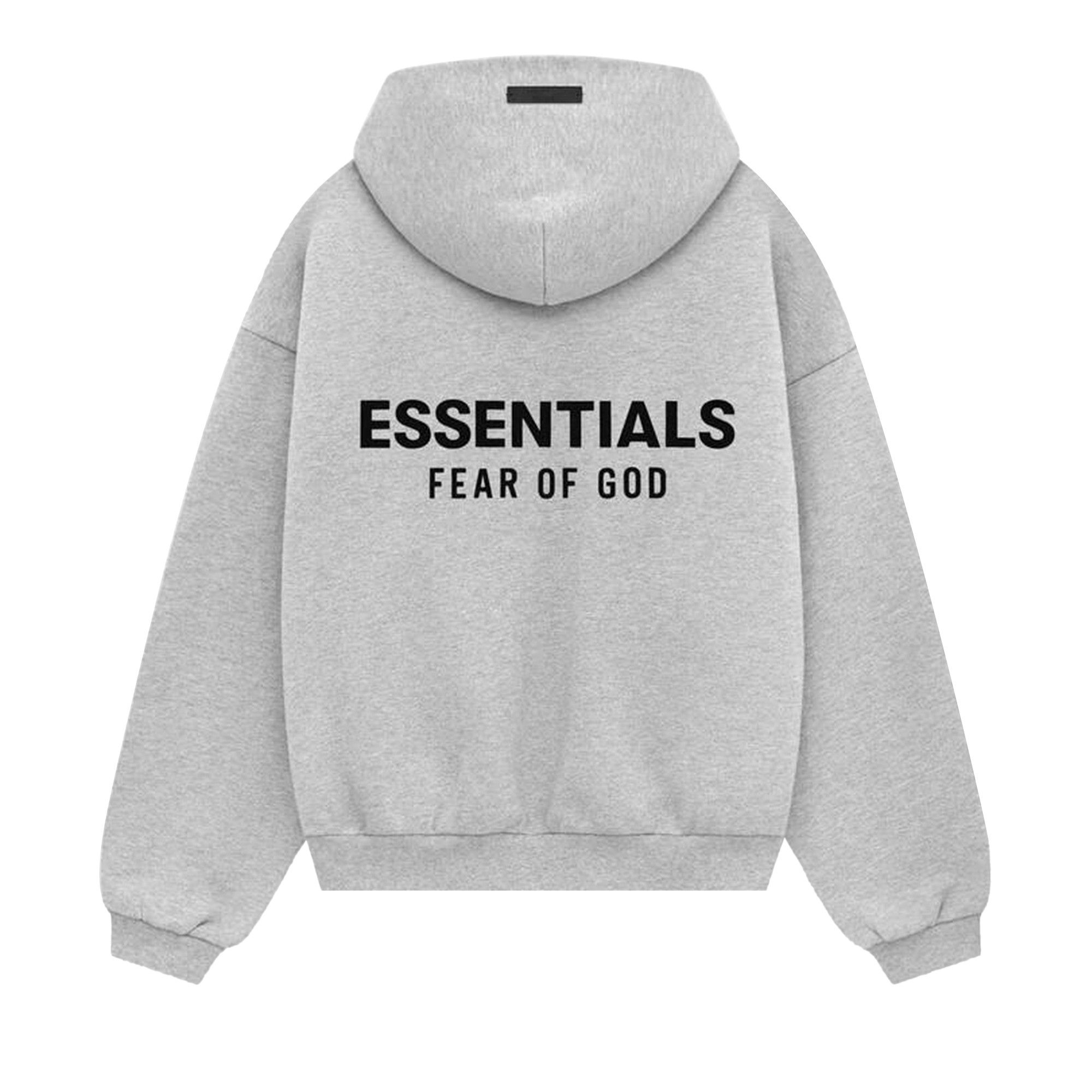 Buy Fear of God Essentials Kids Fleece Hoodie 'Light Heather
