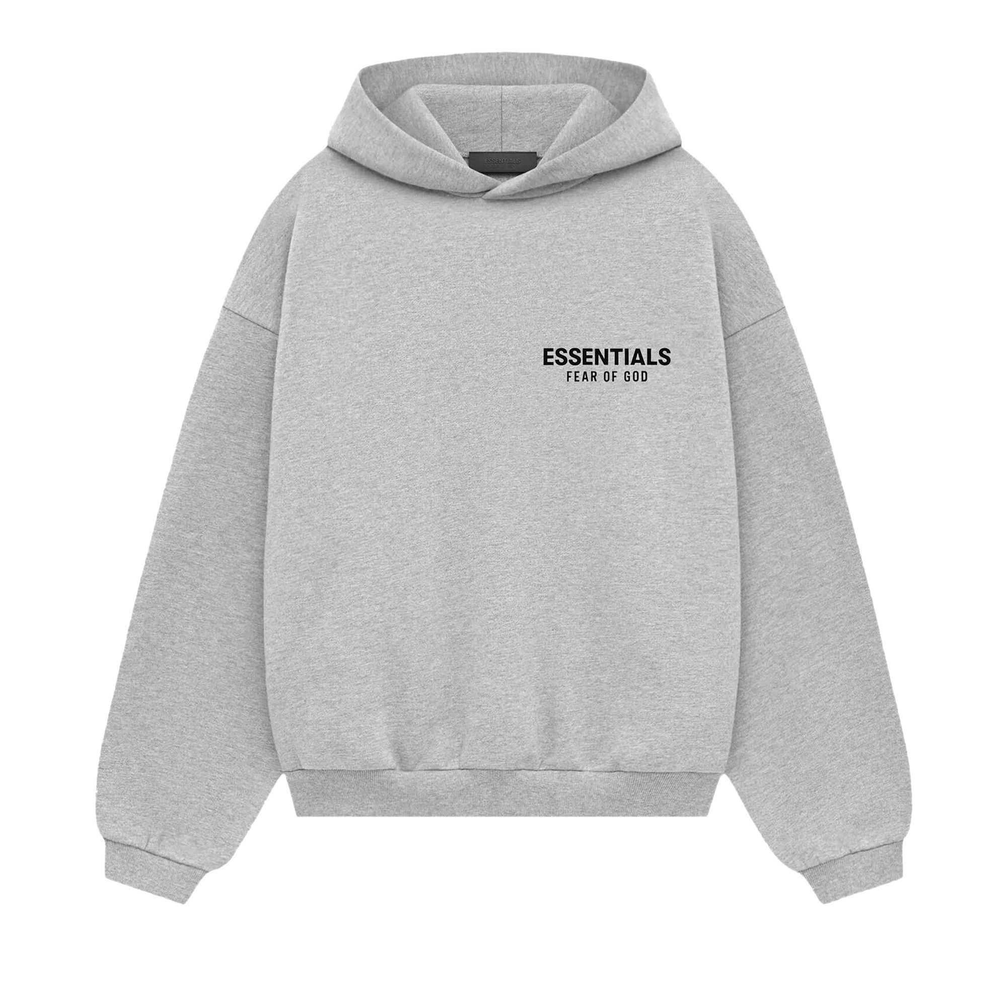 Buy Fear of God Essentials Kids Fleece Hoodie 'Light Heather
