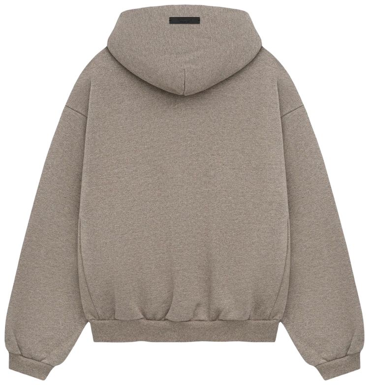 Fear of God Essentials Kids Heavy Fleece Vintage Shrunken Hoodie Heather Grey