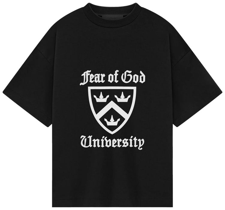 Fear of God Essentials Kids Fleece Hoodie Black