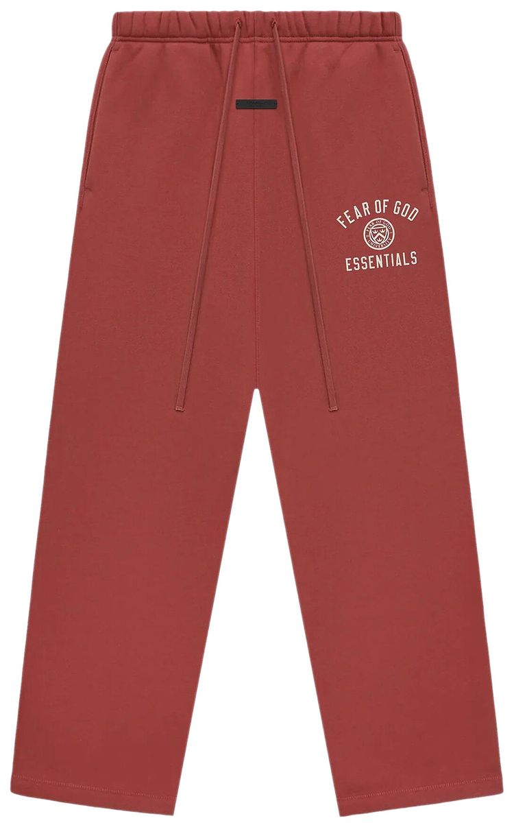 Fear of God Essentials Fleece Relaxed Sweatpant Crimson