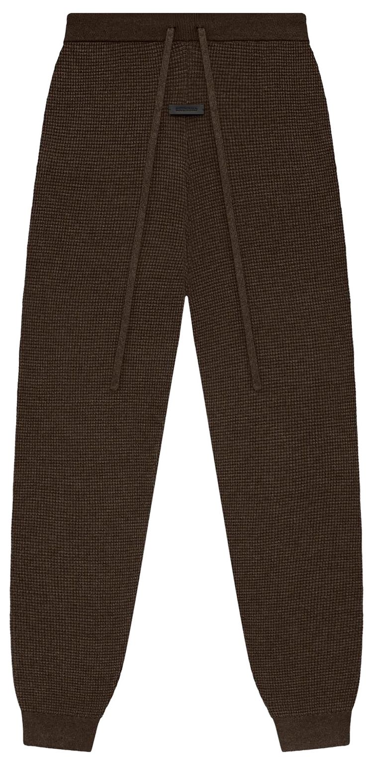 Fear of God Essentials Waffle Fitted Sweatpant Brown