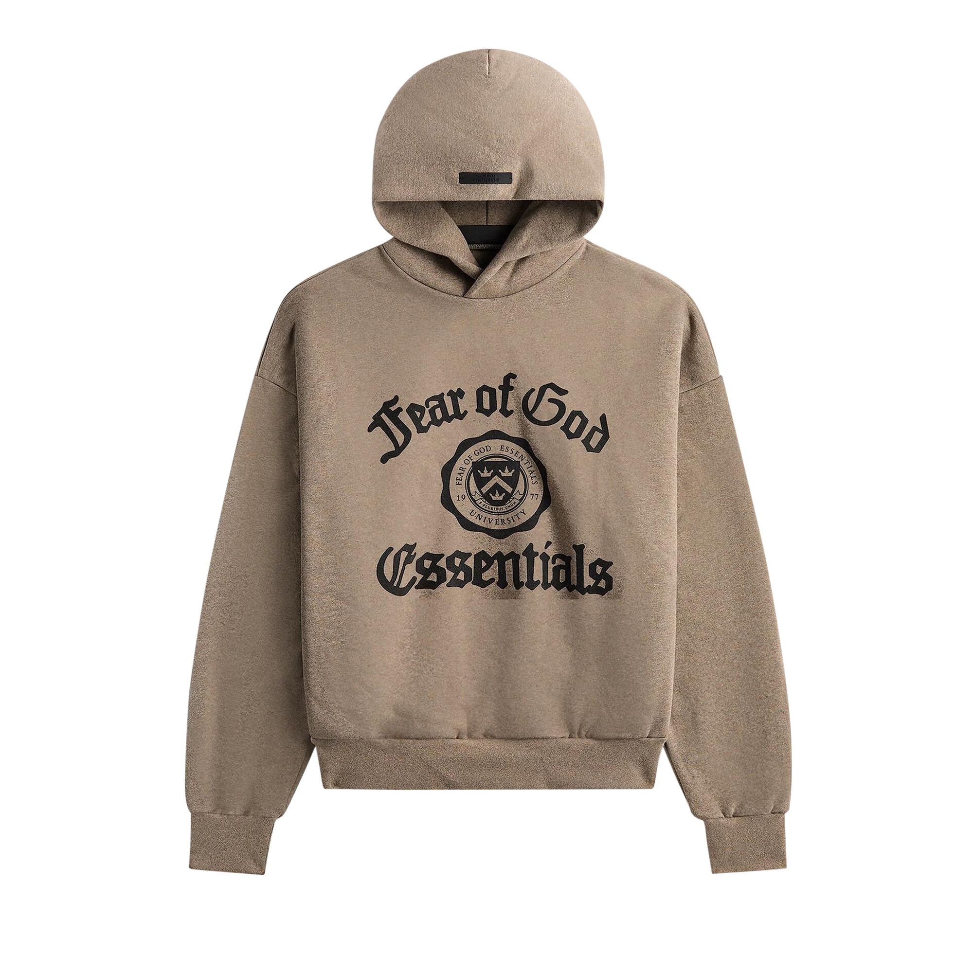 Buy Fear of God Essentials Heavy Fleece Vintage Shrunken Hoodie